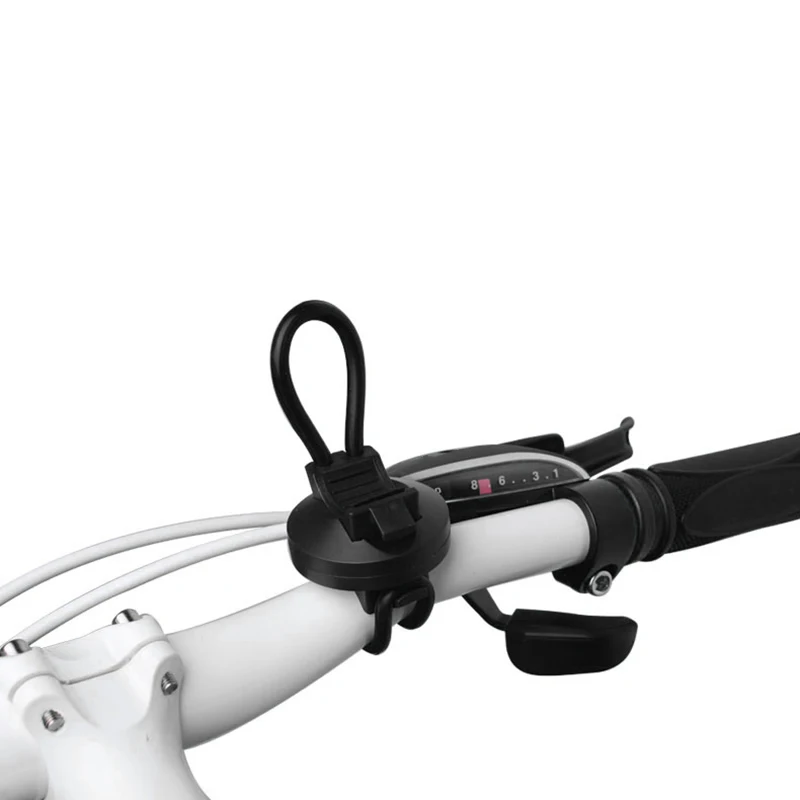

1PC Black 360° Rotation Cycling Bike Mount Holder Bracket For Flashlight Torch Clip Clamp 35*48mm Powerful Silicone Sleeve