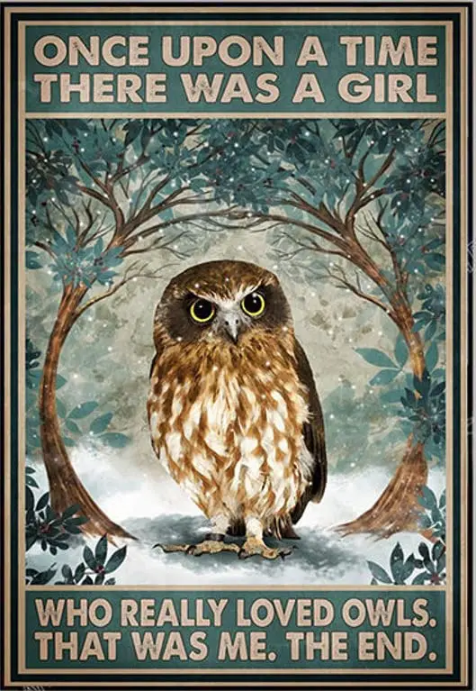 MAMOOR однажды была девушка которая действительно любит совы винтажный