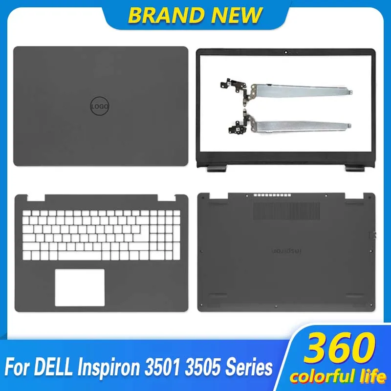 

Новинка, Оригинальный чехол для ноутбука Dell Inspiron 15 3501 3505, задняя крышка ЖК-дисплея, передняя панель, Упор для рук, нижний чехол 08WMNY 8WMNY