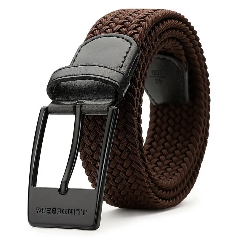 Men's/Women's Golf Belt Brand Belt Metal Braided Needle Fashion Casual Sports Belt