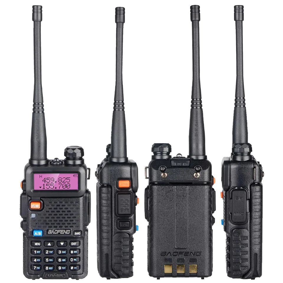 Free Shipping uv5r BAOFENG UV 5R 8W Walkie Talkie Dual Band Ham Radio Station Scanner Radio Transceiver UV-5R 8watts for Hunting