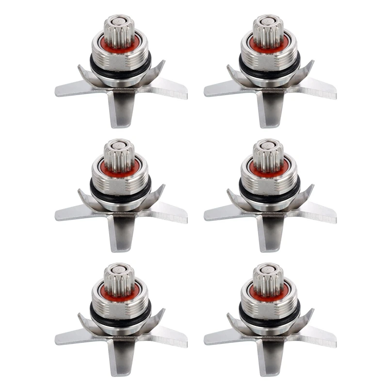 6X 767 Stainless Steel Hardened Six Mixing And Cutting For TWK Jtc 767 Blades Knife For Vitamix Juicer Blender Part