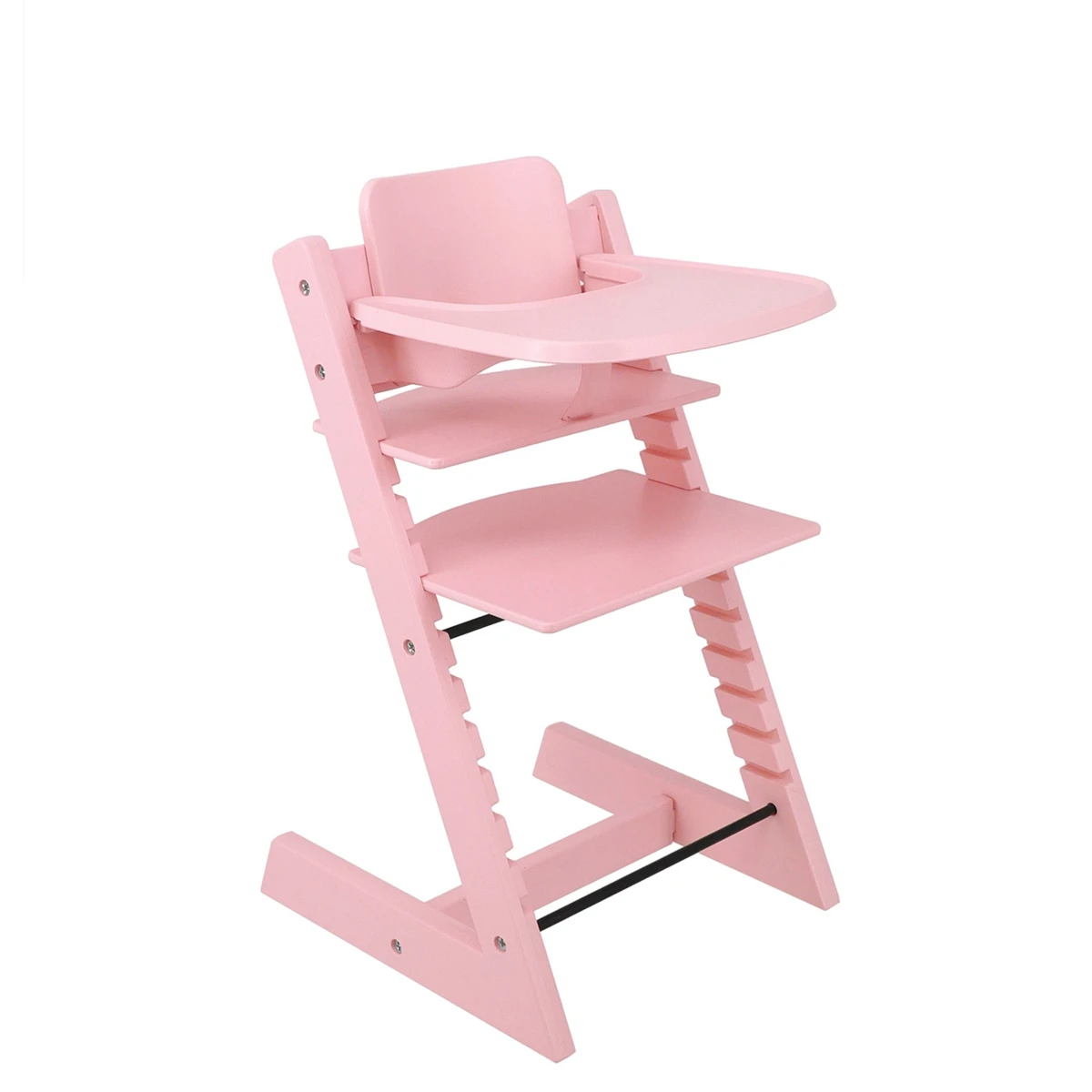 

1/6 1/12 Model Miniature Furniture Accessories Baby Dining Chair Rack OB11 BJD Toys,Pink