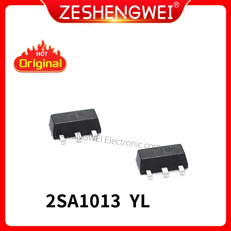 

50pcs 2SA1013 YL SOT-89 1A/160V PNP In Stock