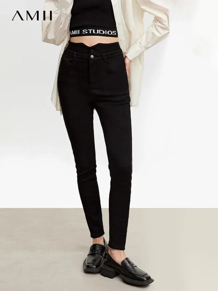 AMII Бархатные легинсы