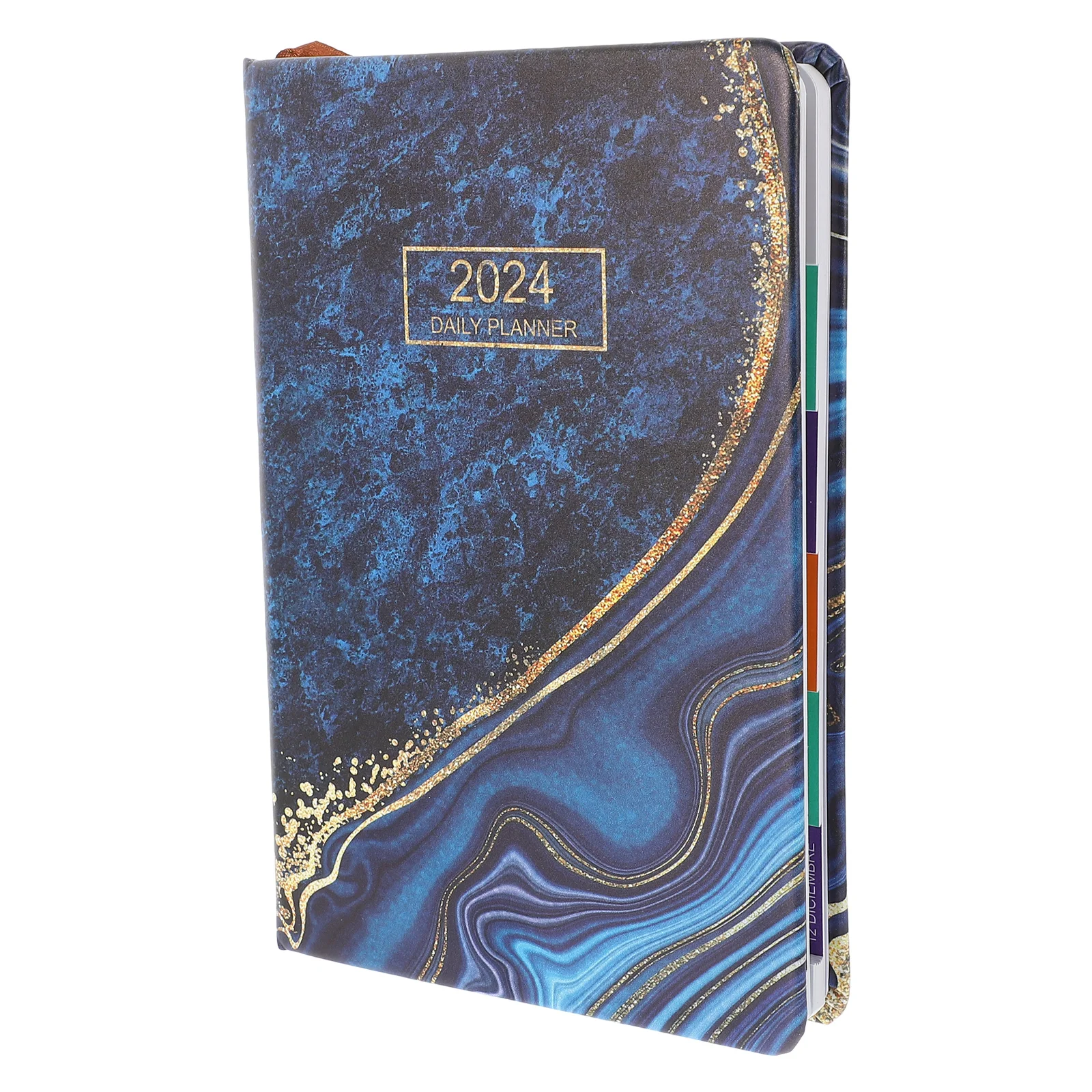 

2023 Plan Book Decorative Spanish Notepad Notebook Portable Imitation 2024 Schedule