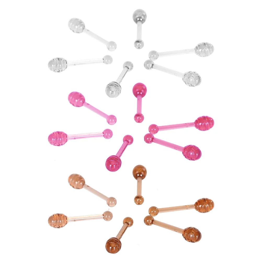 

Lip Applicator Balm Lipstick Mini Honey Brush Stickbrushes Exfoliatingrod Spoon Care Spoons Wandapplier Gloss Silicone Makeup