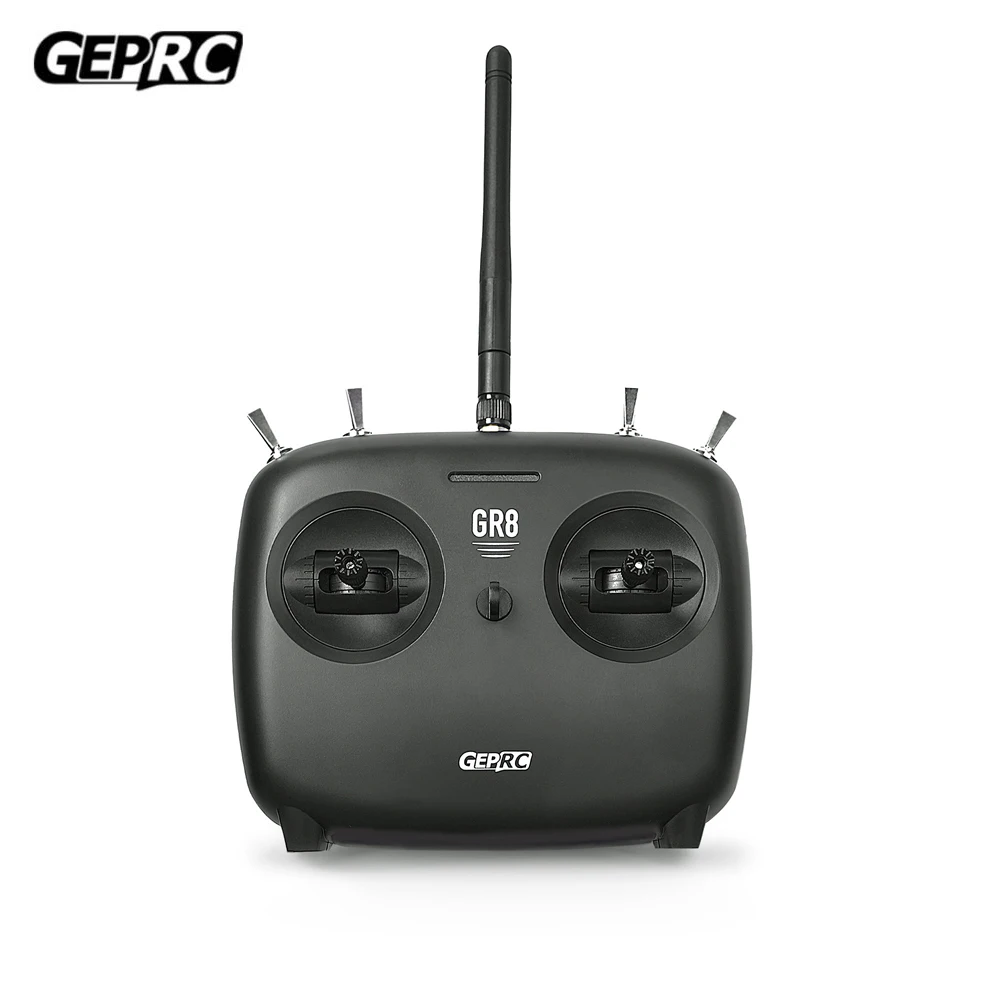 

GEPRC TinyRadio GR8 Remote Controller 2.4G Ride Aircraft Multi-rotor Model Suitable For RC FPV Quadcopter Drone TinyGo TinyGo