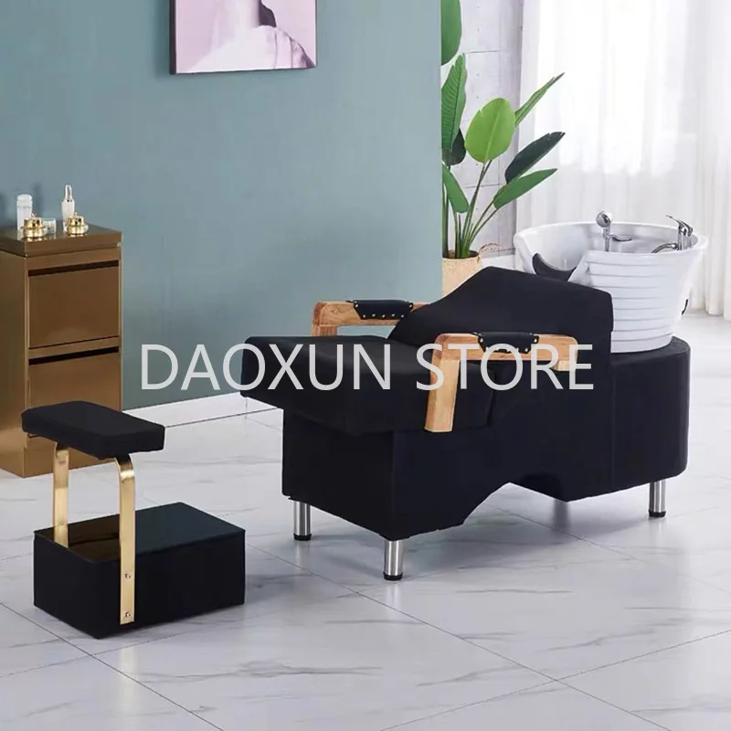 Роскошный стилист шампунь стул для массажа волос душевая головка мытья спа