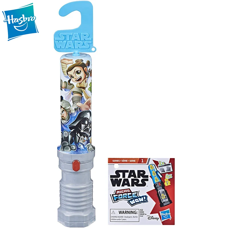 Hasbro-Mini sable de luz de Star Wars para niños y adultos, juguete...