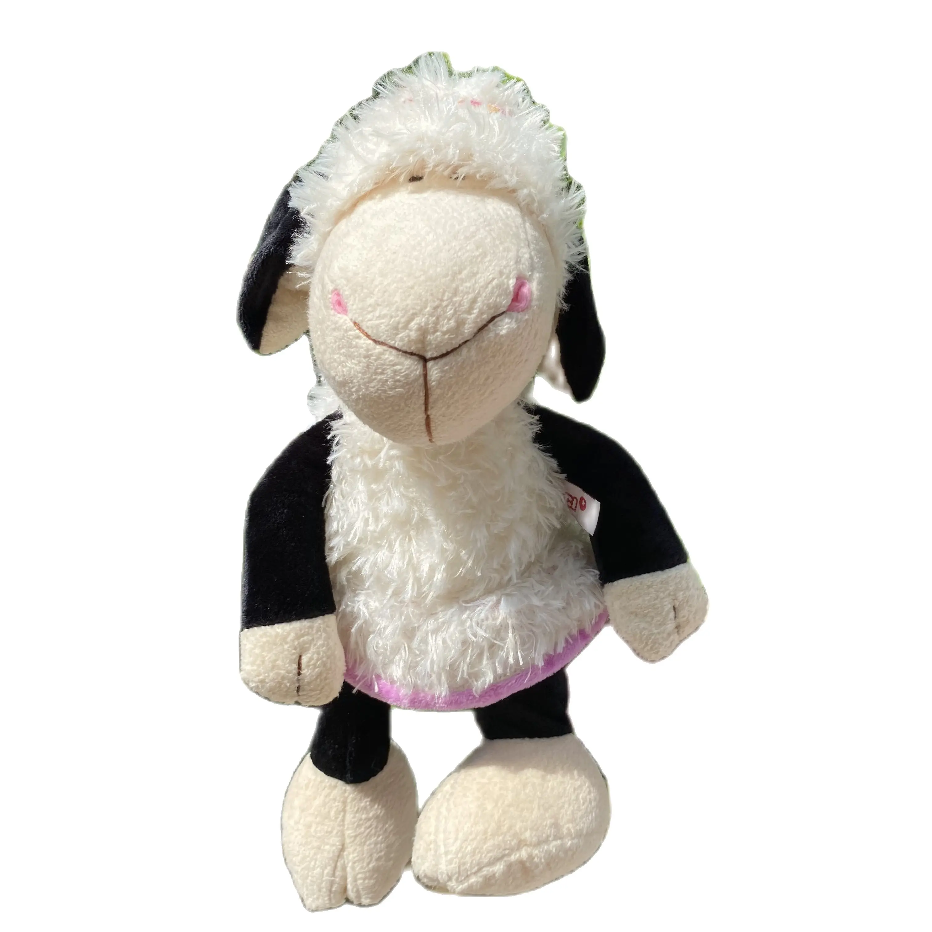 25-50cm Sheep Plush Doll Cute Animal Doll Soft Cotton Stuffed Doll Children's Plush Toy Sleeping Partner Birthday Gift