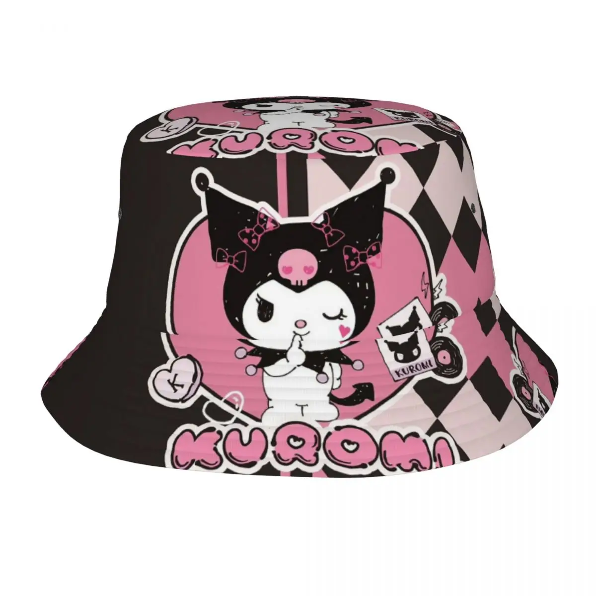 Весенние головные уборы Kuromi аксессуары Панамы уникальный дизайн шляпа от солнца