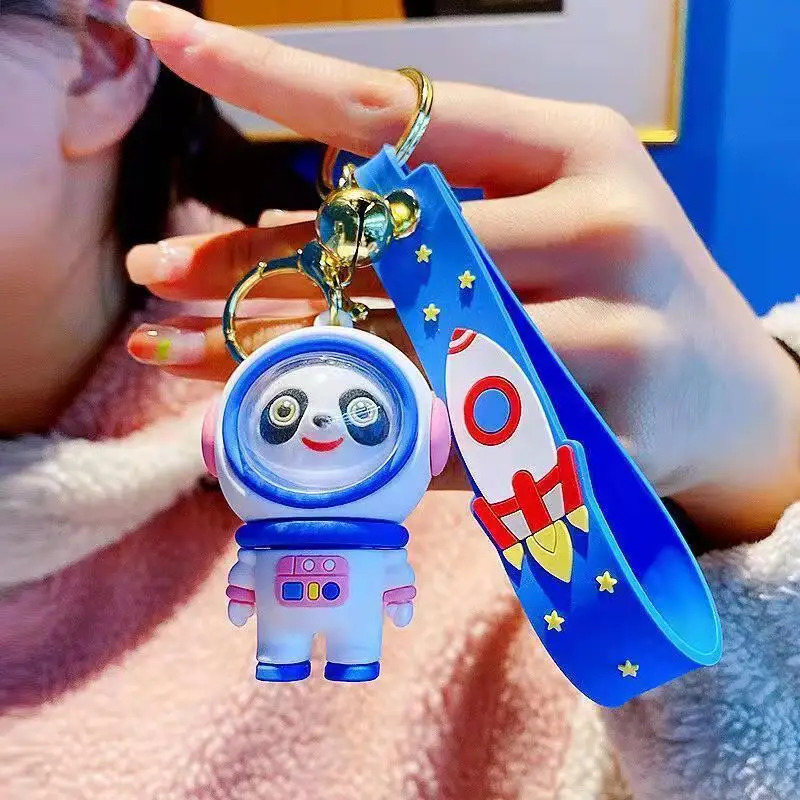 

Motorcycle Panda keychain Decoration Key Ring for Motorcycle Fans