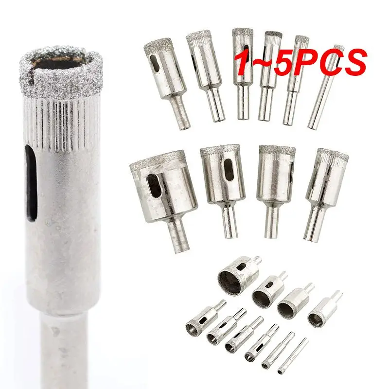 

Набор сверл для стекла, мрамора, плитки, керамики, 1-5 шт.