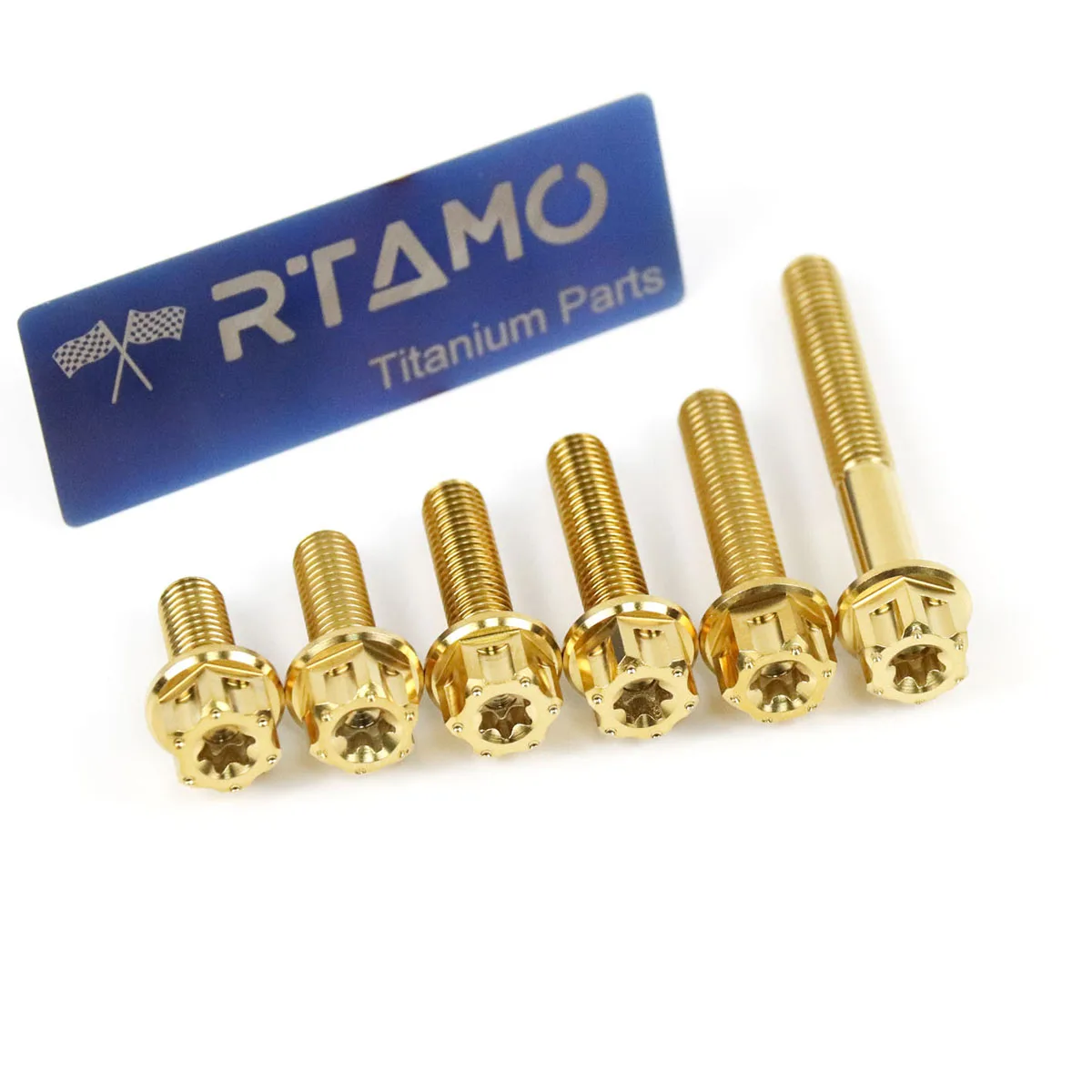 

Болт RTAMO из титанового сплава M6 M8X20/25/30/35/40/50/60 Болт суппорта с большой головкой Torx (1 шт.)