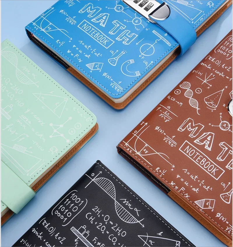 Офисные блокноты из искусственной кожи с кодом и блокировкой на заказ блокировка