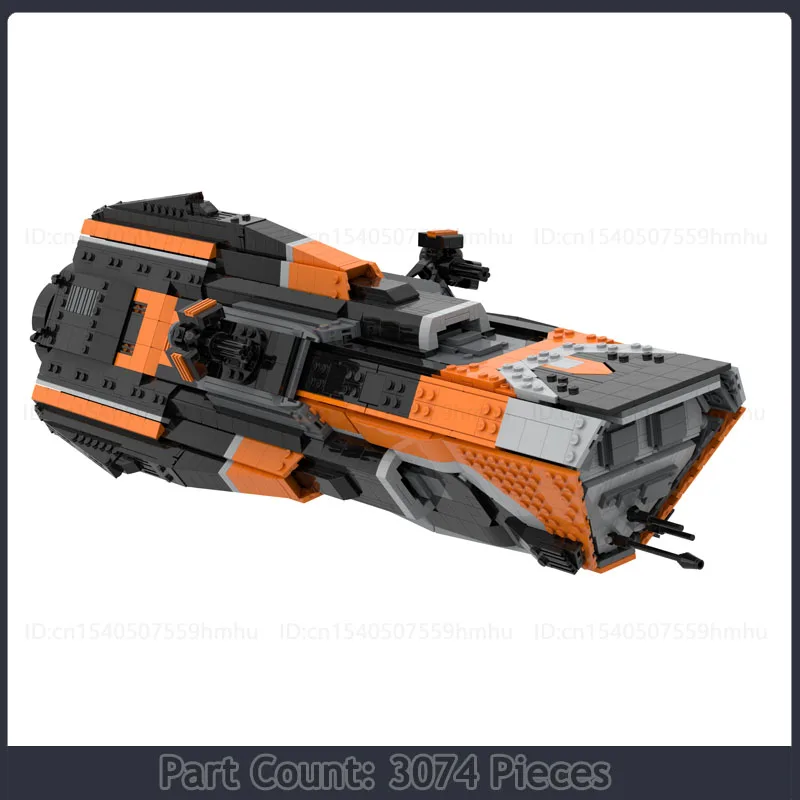 Строительные блоки MOC модель космического патруля сделай сам сборка технология