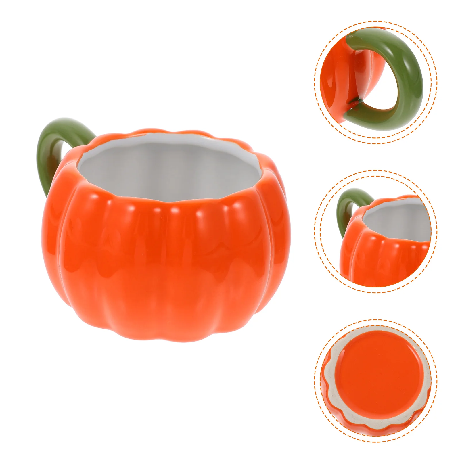 

Mug Ceramic Pumpkin Cup Coffee Watercups Mugs Drinking Tea Decorative Tumbler Household Soup Office Home Drinkdessert Baking