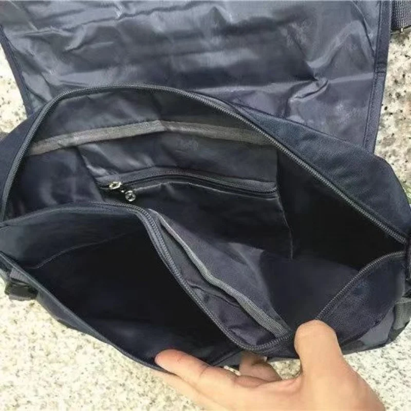 Original Export Good Quality Men's Sports Leisure Shoulder Bag Boy's Crossbody Large Capacity Student Backpack Messenger Purse