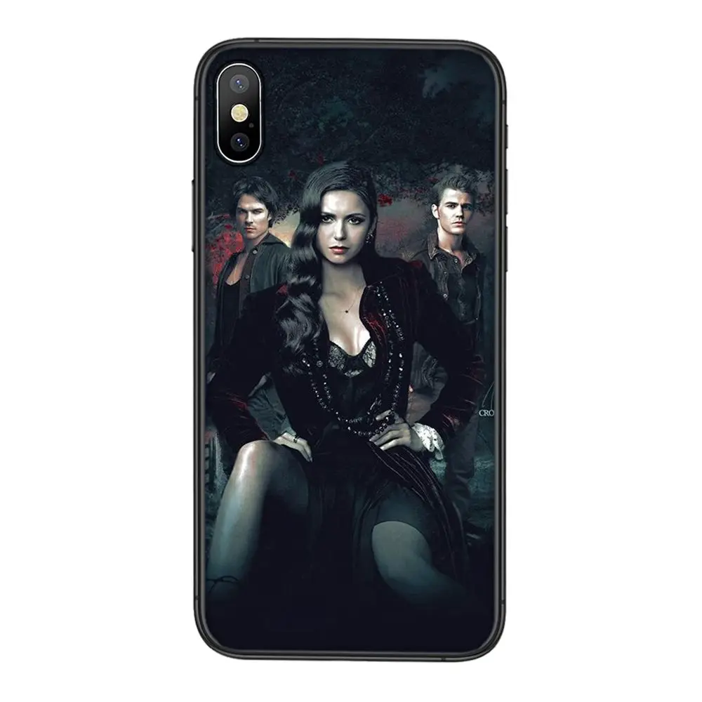 Защита из ТПУ для Huawei Honor 8A 8C 8X 9 9A 9I 9X 10 10I 10X 20 20I 20S V10 V40 Lite P9 Дневники вампира по