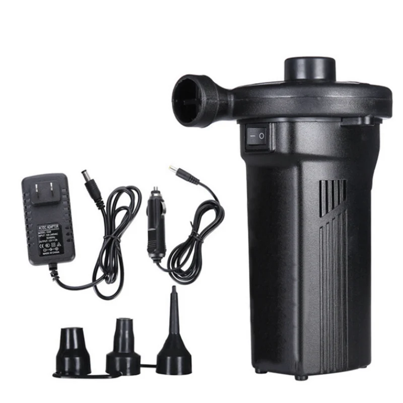 

Rechargeable Electric Air Pump Inflatable Air Pump Inflate Deflate For Outdoor Kayak Airbed Boat Fishing,US Plug