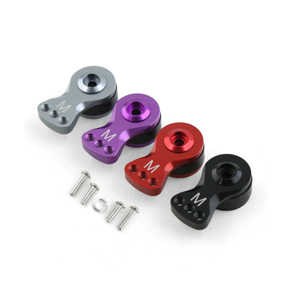 Металлический регулируемый рупорный гудок 25T для экономии сервопривода для TRAXXAS TRX-4 Axial SCX10 1/10 радиоуправляемая модель детали лодки, 2