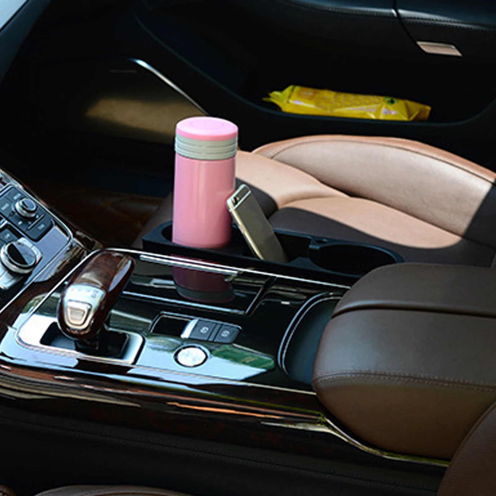Автомобильный держатель для стакана органайзер ключей от телефона и бутылки с