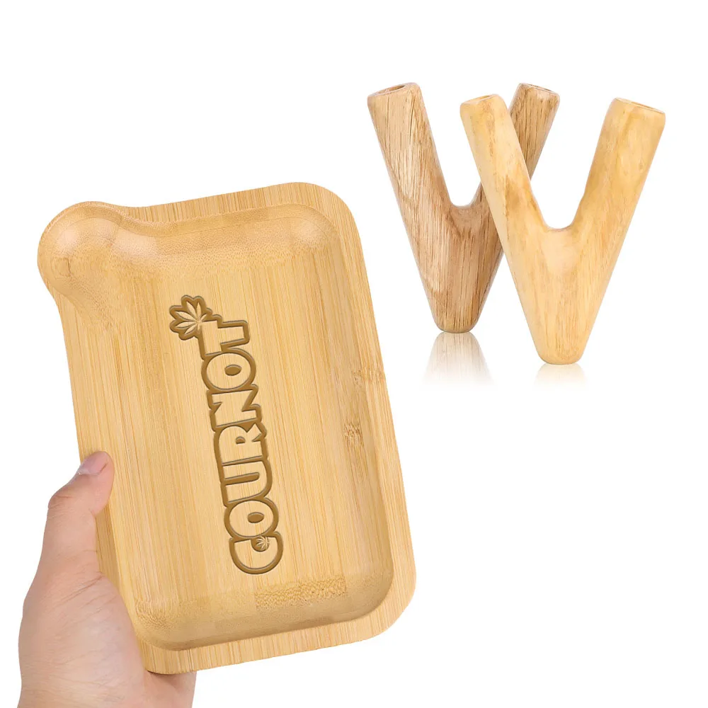 

Набор курительных трубок V-образной формы, деревянная трубка 9 мм с фильтром для курения, лучший деревянный поднос для табака ручной работы с...