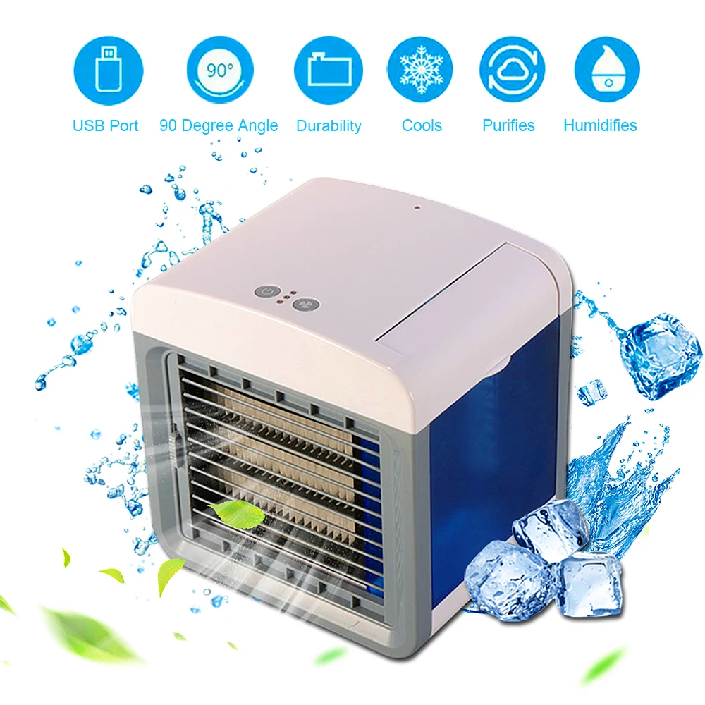 

Mini Portable Air conditioner Air Cooling Fan Desktop Air conditioning Humidifier Purifier For Office Home Room Air Cooling Fan