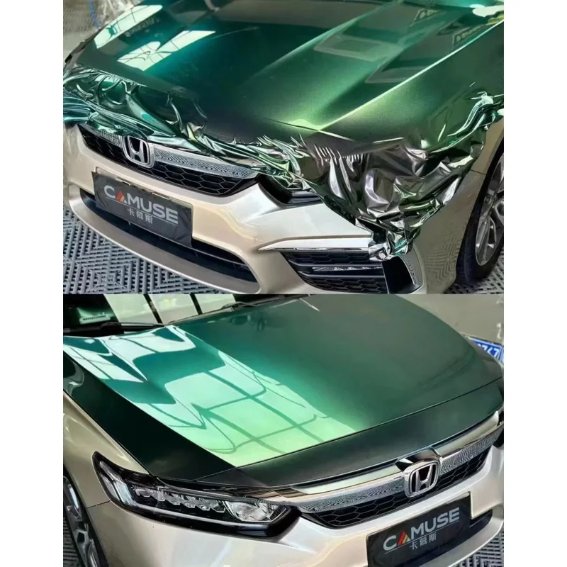 Полностью Автомобильная виниловая пленка блестящая пленка-Хамелеон