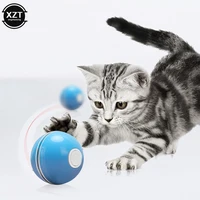 smart cat toys automatic rolling ball electric interactive for cats training usb self moving kitten toys for indoor playing