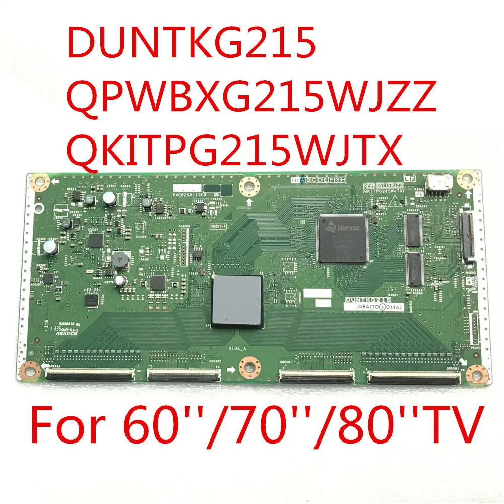 

Для DUNTKG215 QPWBXG215WJZZ QKITPG215WJTX -TCON плата для SHARP LCD-60LX850A