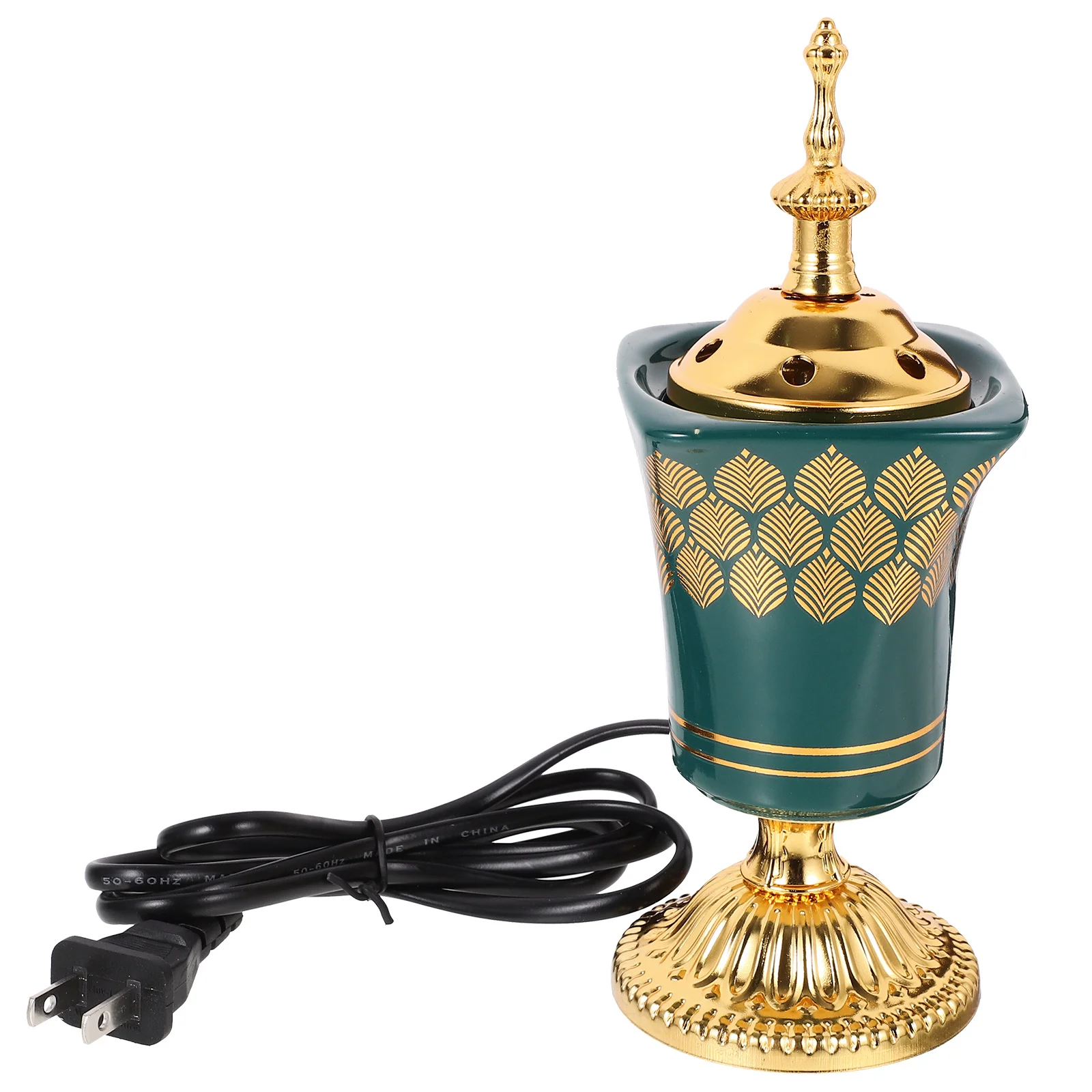 

Electric Burner Vintage Arabic Burner Middle Eastern Style Tabletop Electric Censer Aroma Burner Oud