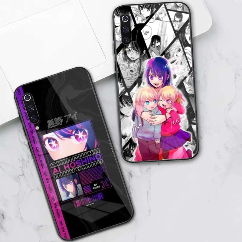 

Anime AI Oshi no ko Phone Case for Xiaomi 13 12 11T 10 9 Lite Redmi Note 11 10 10S Pro 9 9A 8 PC Glass Phone Cover Funda