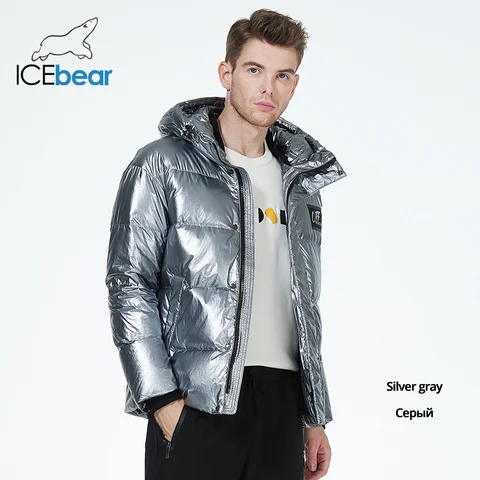 ICEbear 2023 новый зимний мужской пуховик высококачественный модный хлопок пальто бренд мужской одежды MWY20953D