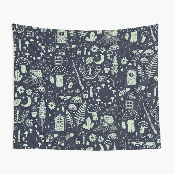 

Сказочный Сад полуночная гобеленка спальня цветная комната Домашний декор искусственное настенное полотенце для путешествий Йога напечатанное подвесное украшение искусство