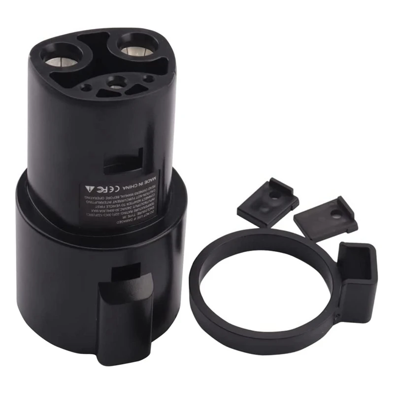 

J1772 Charging Adapter With Lock 80 Amp / 240V AC For Tesla Model 3, Y, S, X SAE J1772 EV Charger Replacement