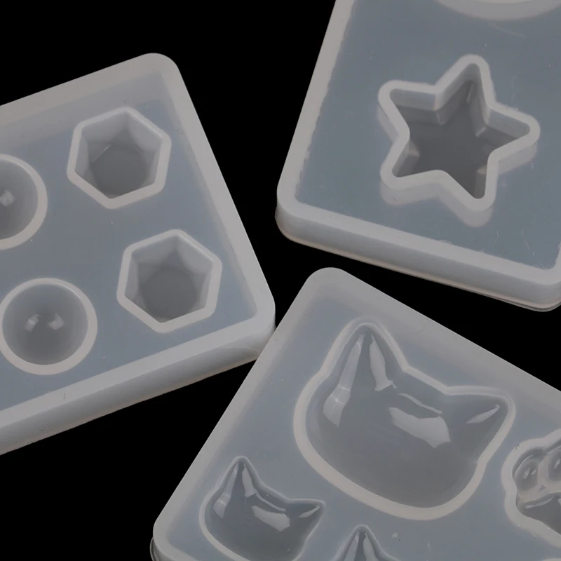 1 шт. силиконовая форма для украшений из смолы