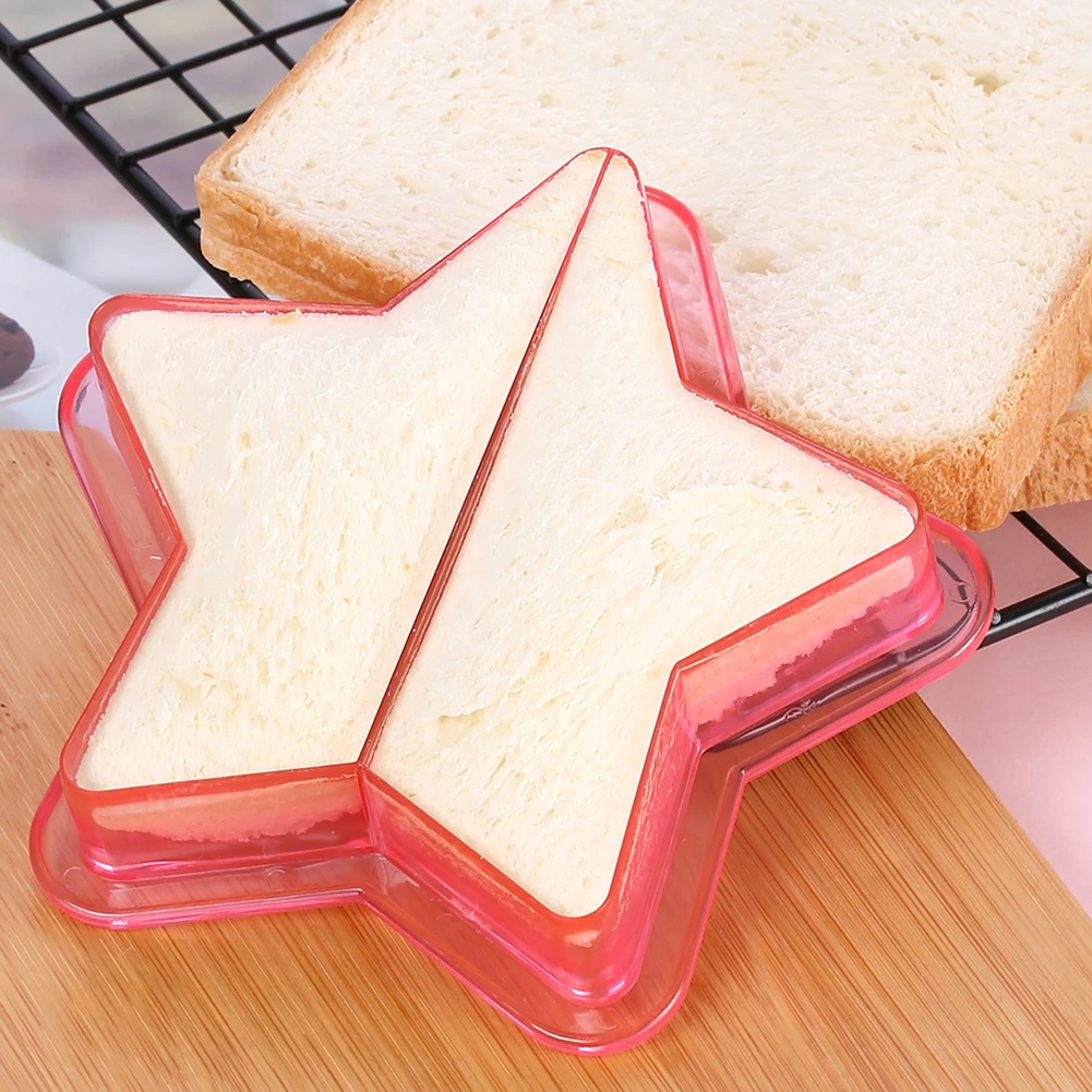 

Bread Mould For Kids DIY Sandwich And Bread Crust Free Cutter Moulds Toast Cut Bread Mould Kitchen Gadgets Baking Tools