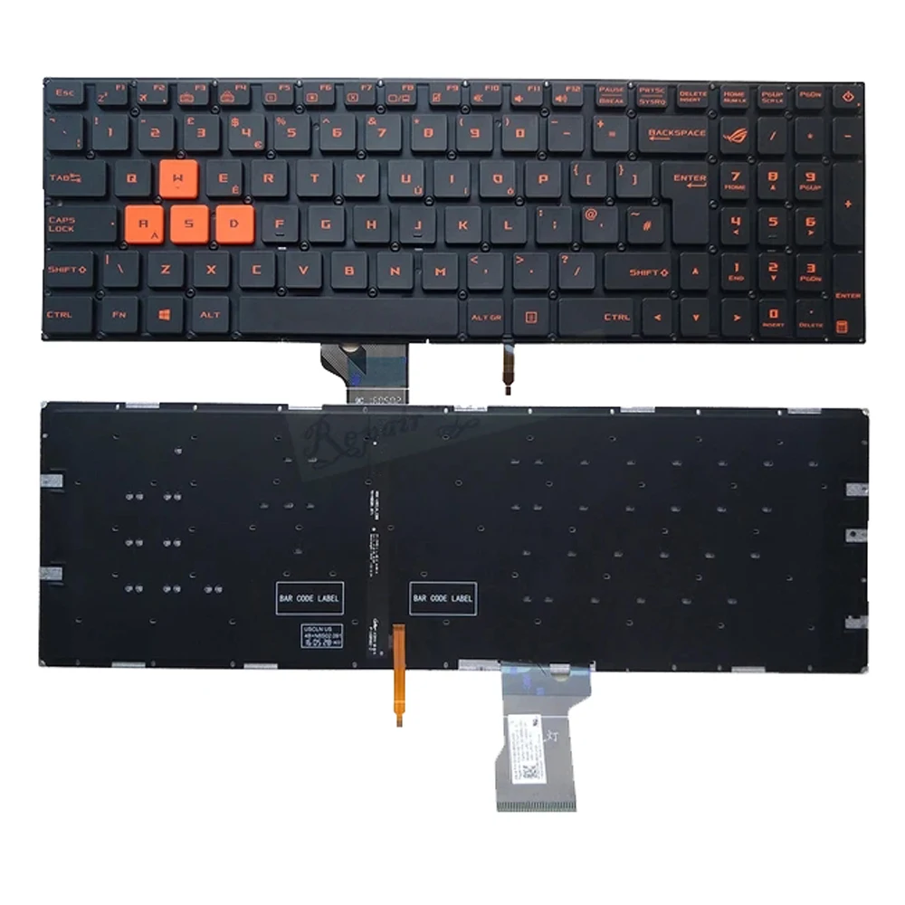 Клавиатура для ноутбука с подсветкой в Великобритании для Asus ROG strix GL502 GL502V GL502VM GL502VT GL502VY (art.: 3920cd1fbc0ed) - 3920cd1fbc0ed