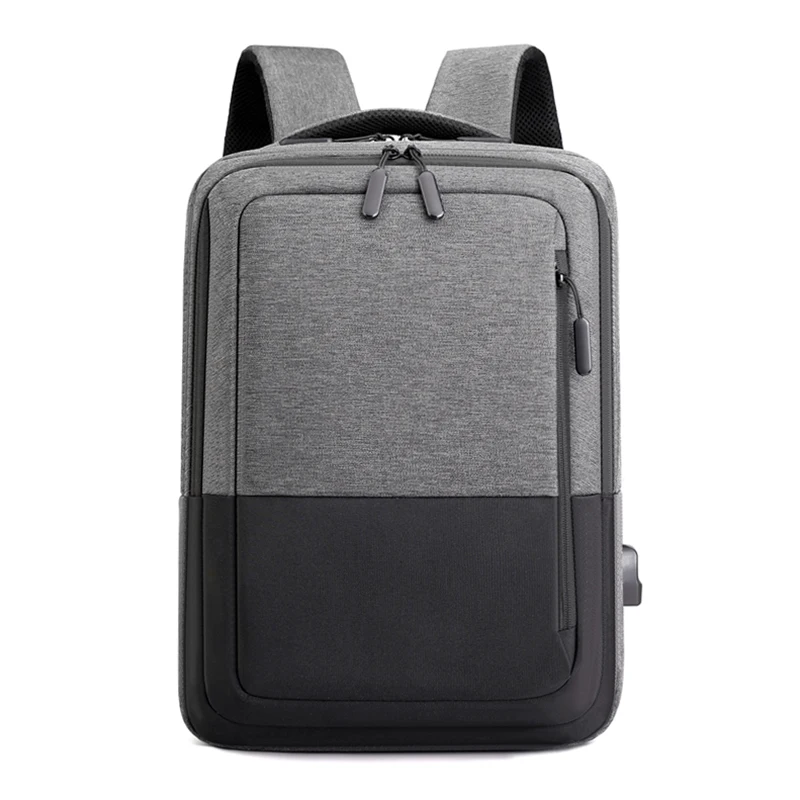 

High Density Nylon Fabric Men Backpack Business Travel Bag Backpack Charging USB 15.6 Inch Laptop Backpack for Men