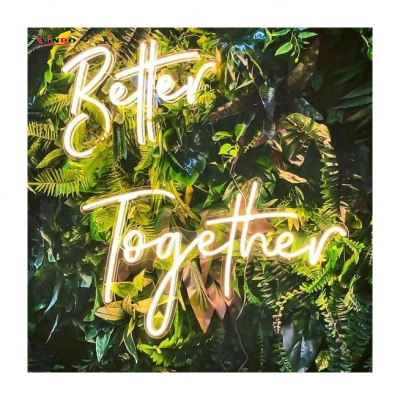 (Под заказ) winbo custom светодиодный неоновый знак drop neon sign Свадебный День Рождения