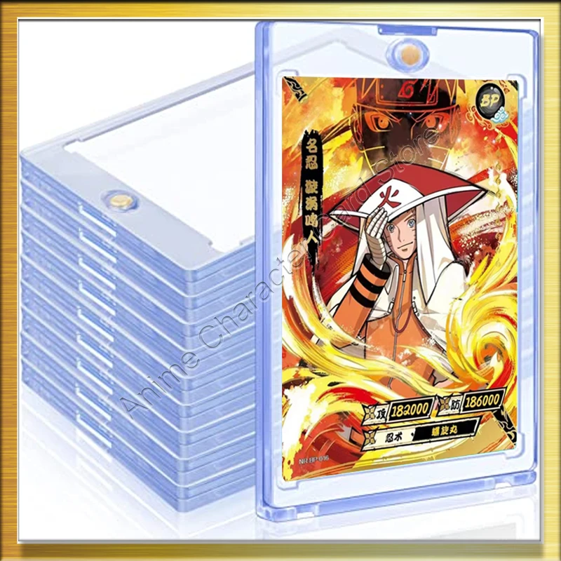 

Naruto Card Brick 35PT Magnetic Card Holders for Trading Cards Hard Card Case Card Protectors Fit Compatible with Standard Cards