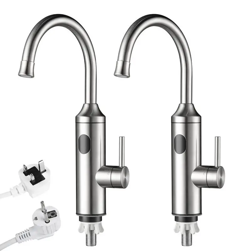 

Instant Heating Faucet Rotatable 3300W 220V Tankless Electric Hot Water Heater Faucet With LED Display And Hot Cold Dual Control