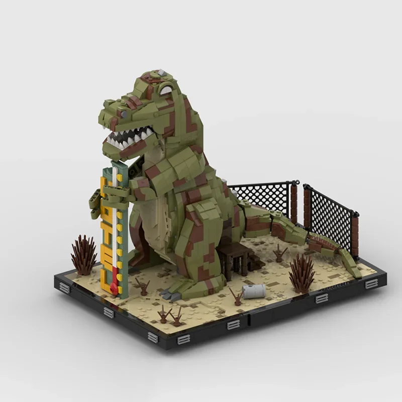 Блочный конструктор Moc Game Dinky T-Rex 2268 деталей