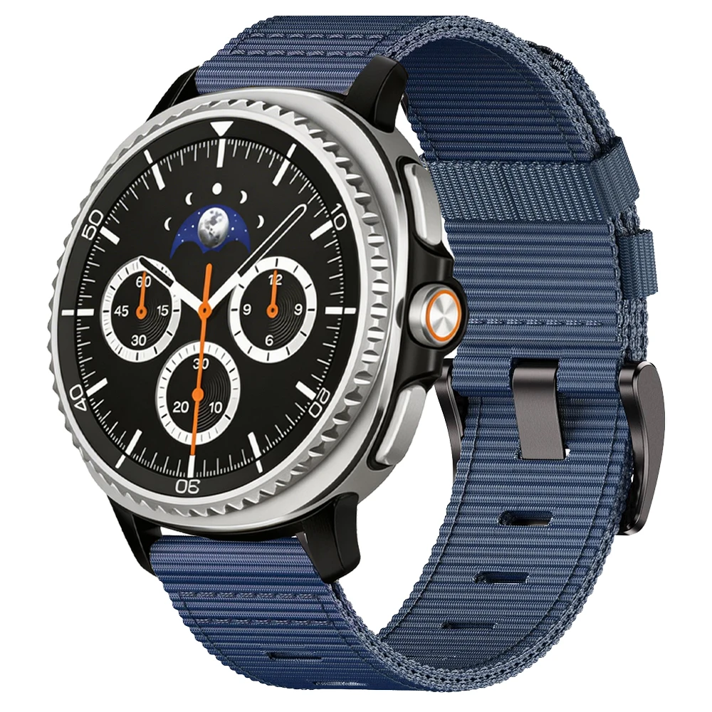 Нейлоновый ремешок для Samsung Galaxy Watch 8 Classic, 46 мм, ремешок для умных часов Samsung Watch8, 44 мм, 40 мм, спортивный браслет (art.: 3920d91ebba37) - 3920d91ebba37