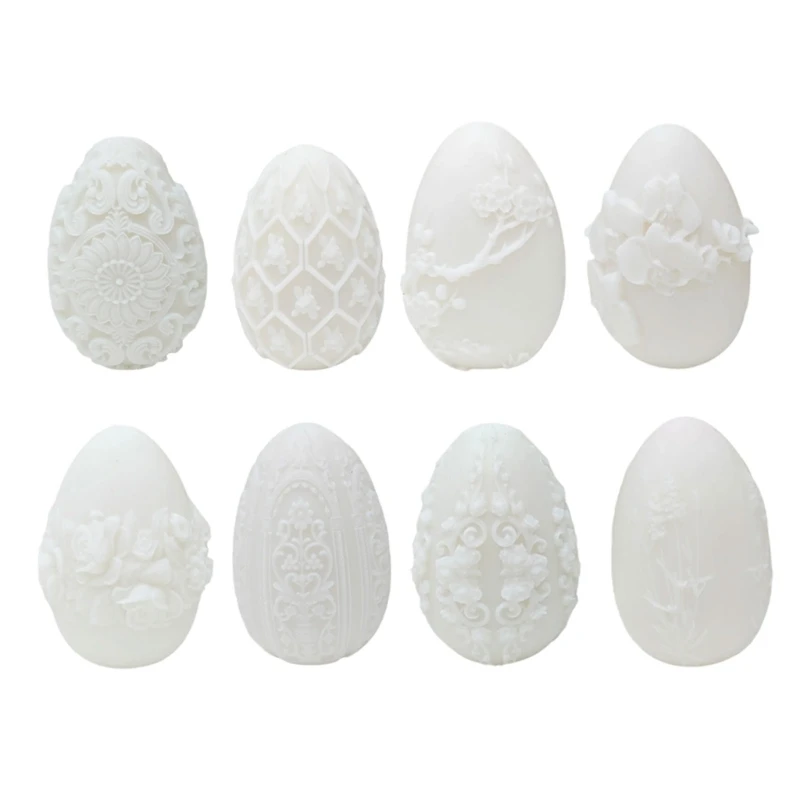 Эстетические цветочные резные силиконовые формы для свечей шоколадной помадки