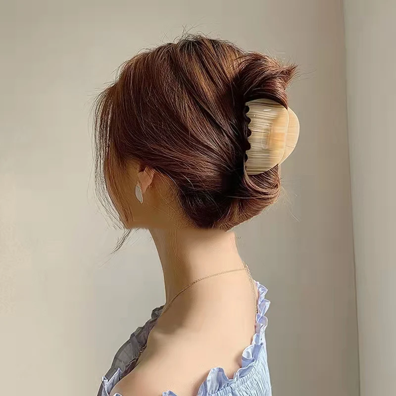 

Корейские прозрачные заколки для волос в виде вишневого ацетата, краба, заколки для волос для женщин, милые аксессуары для волос в виде фрук...