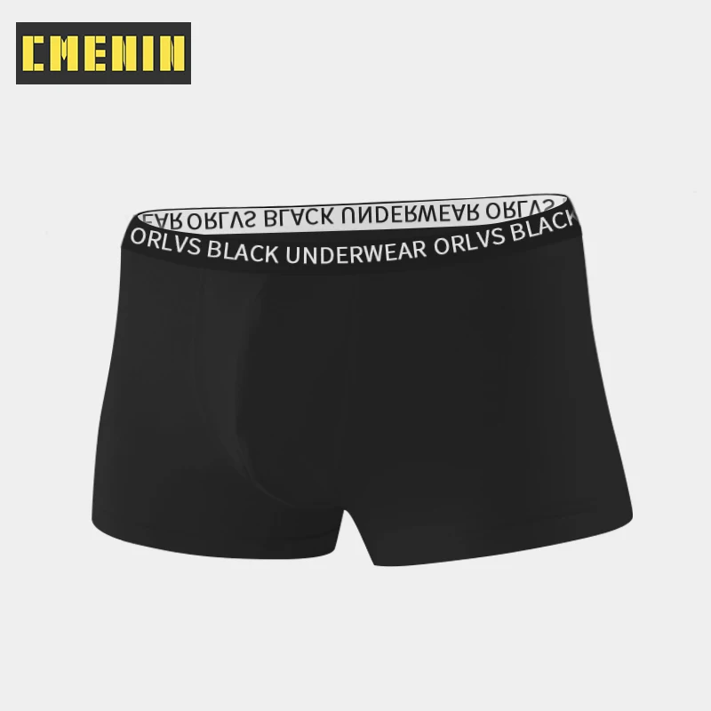 

Мужские трусы боксеры из хлопка C, черные удобные трусы в багажнике, боксерские шорты, сексуальное нижнее белье для мужчин, гей-трусы OR6115,