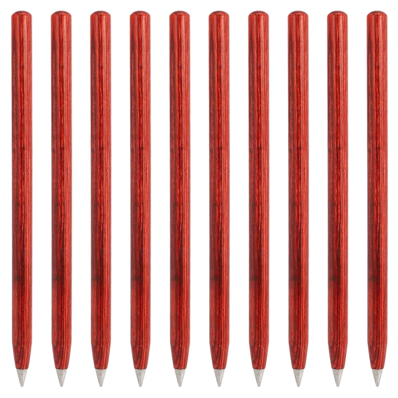 

10х офисный долговечный карандаш, вечная металлическая ручка, ручка без чернил, Офисная живопись, прозрачные и прочные гаджеты, товары для ст...